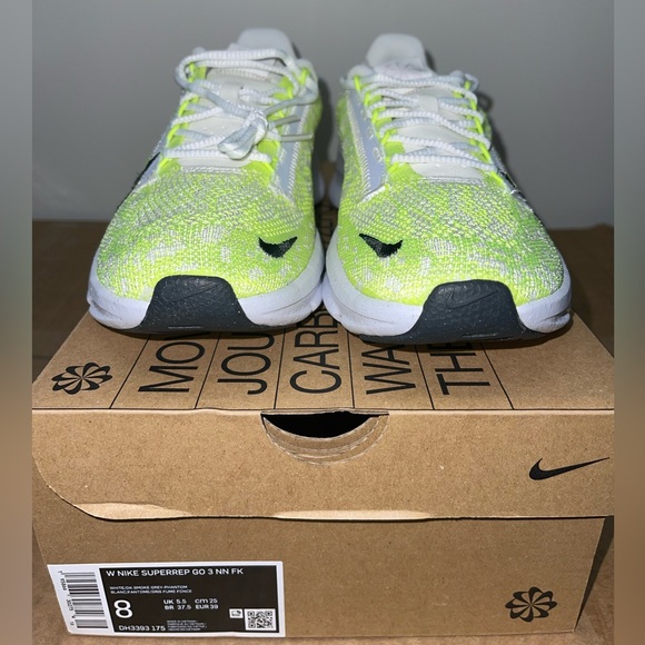 NEW WOMEN'S NIKE SUPERREP GO 3 NN FK (DH3393 175) MULTIPLE SIZES GREY-PHANTOM - Picture 8 of 8